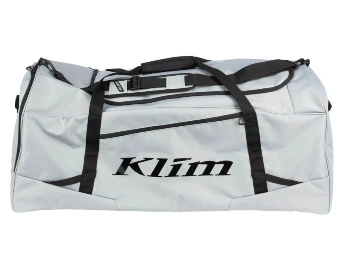 Klim Monument Gray & Black Drift Snowmobile Gear Bag Duffle Bag 3310-001-000-648