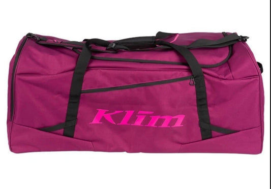 Klim Magenta & Pink Snowmobile Gear Bag Duffle Bag 3310-001-000-760