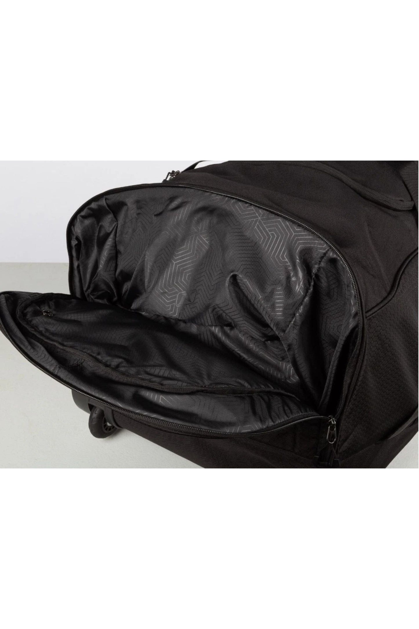 Klim Snowmobile Black Carbon Fiber Team Gear Roller Bag 3313-006-000-001