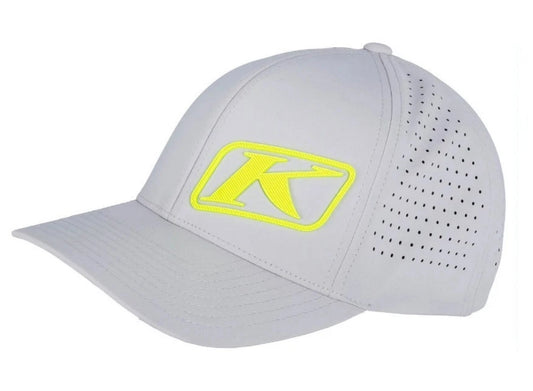 Klim Gray & Hi-Vis K Corp Fitted Baseball Cap Hat SM/MD LG/XL 3330-007-1XX-602