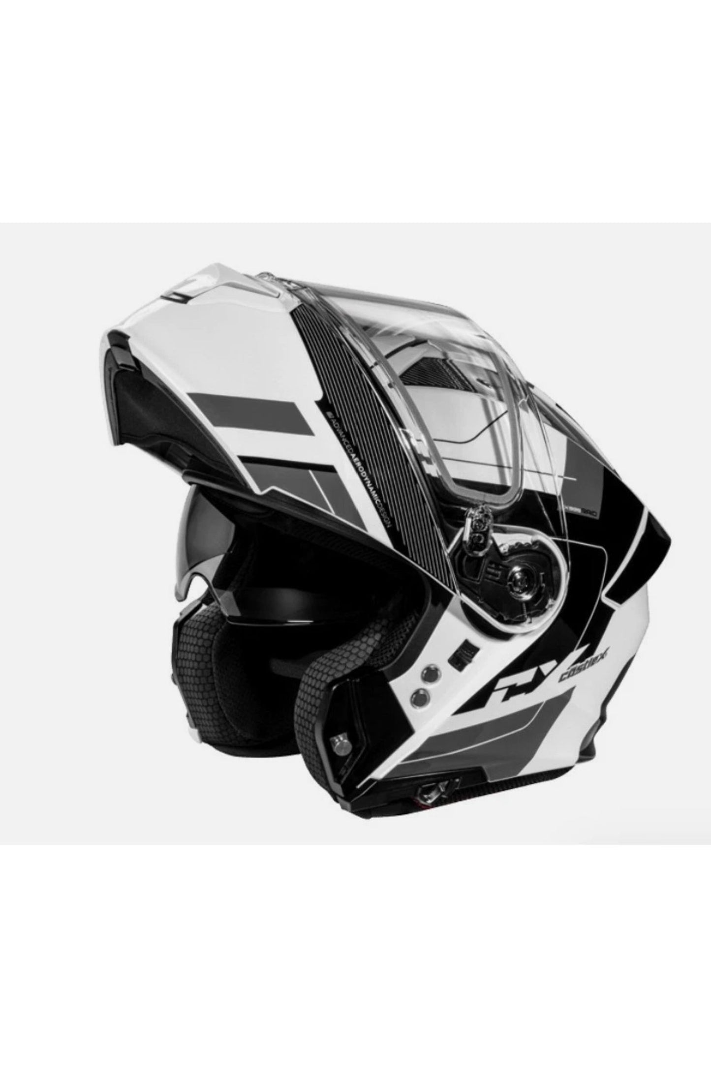 New Castle X White 935 Raid Modular Heated Snowmobile Helmet L XL 2X 3X 36-2610