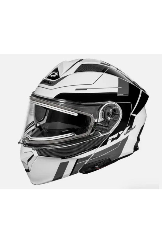 New Castle X White 935 Raid Modular Heated Snowmobile Helmet L XL 2X 3X 36-2610