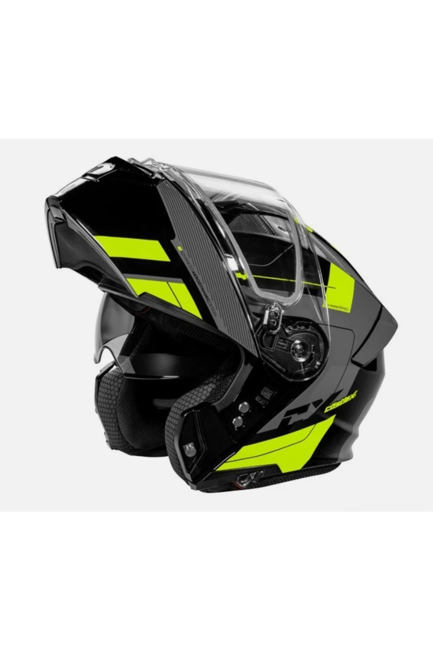 New Castle X Hi Vis Raid Modular 935 Heated Snowmobile Helmet L XL 2X 3X 36-2613