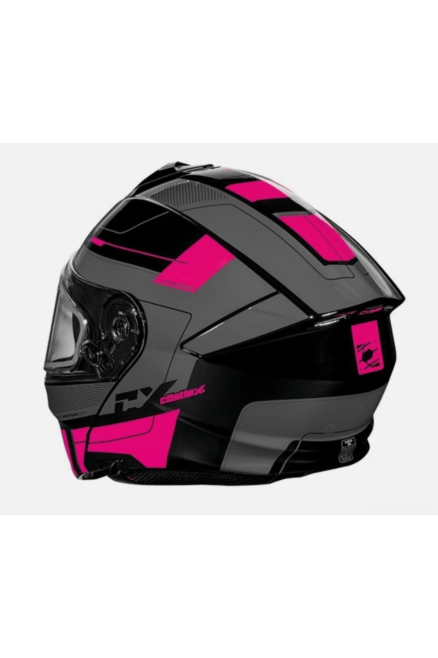 New Castle X Pink Raid Modular 935 Heated Snowmobile Helmet S M L XL 36-2618