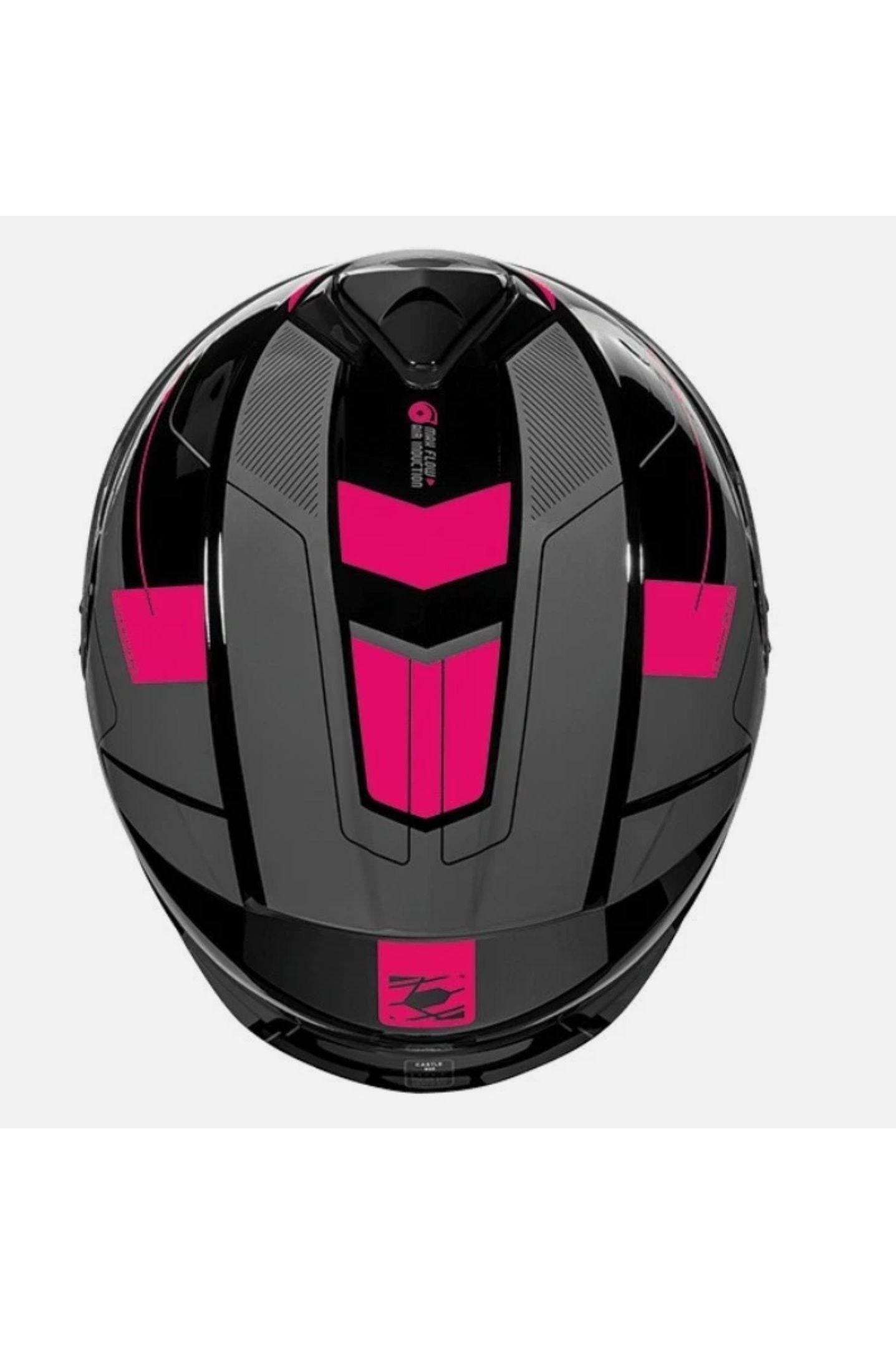 New Castle X Pink Raid Modular 935 Heated Snowmobile Helmet S M L XL 36-2618