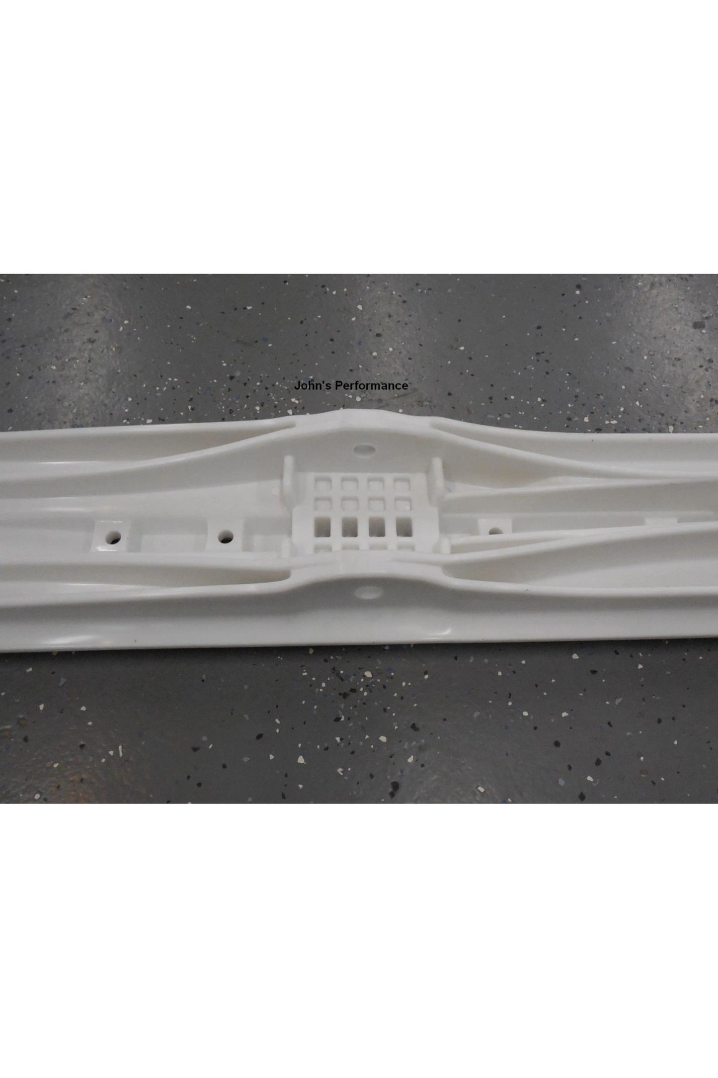 One Pair of New OEM White Arctic Cat Snowmobile 6" Saddleless Plastic Trail Skis 3603-255
