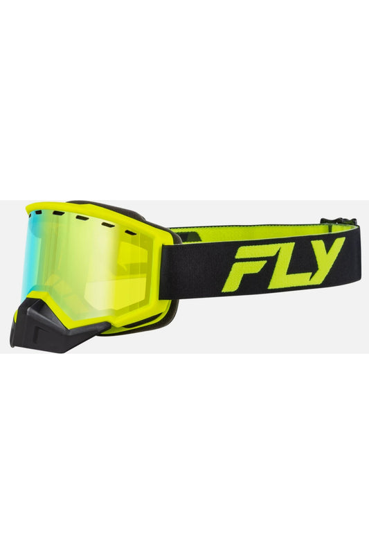 Adult Fly Racing Hi Vis Focus Snowmobile Goggles 37-50164