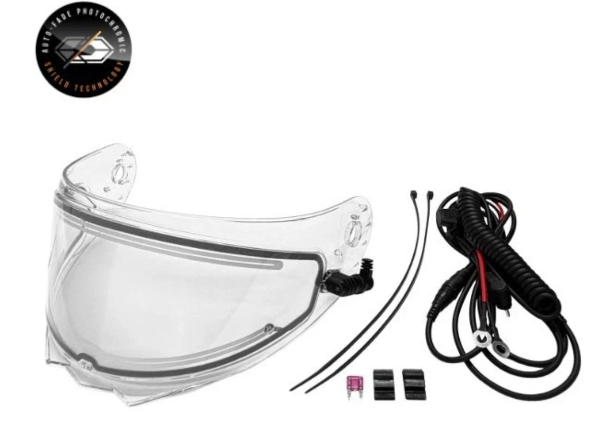 Castle X Snowmobile CX935 Photochromic Electric Double-Lens Shield ONLY 37-573P