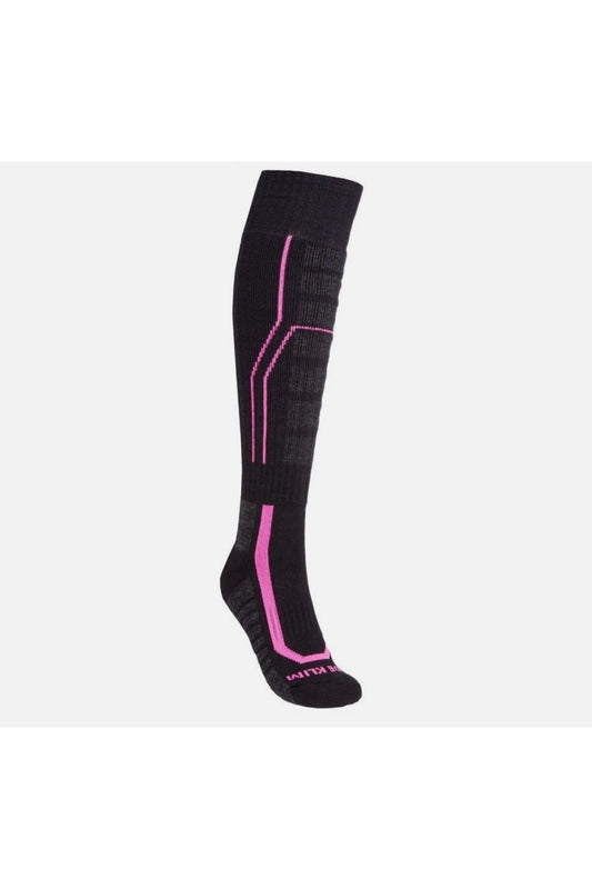 Women's Klim 2.0 Black Pink Solstice Snowmobile Socks Medium 3483-000-130-014