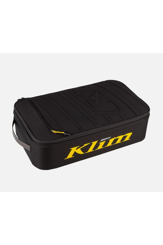 Klim Snowmobile Goggle Case Bag Black & Yellow 4081-000-000-000