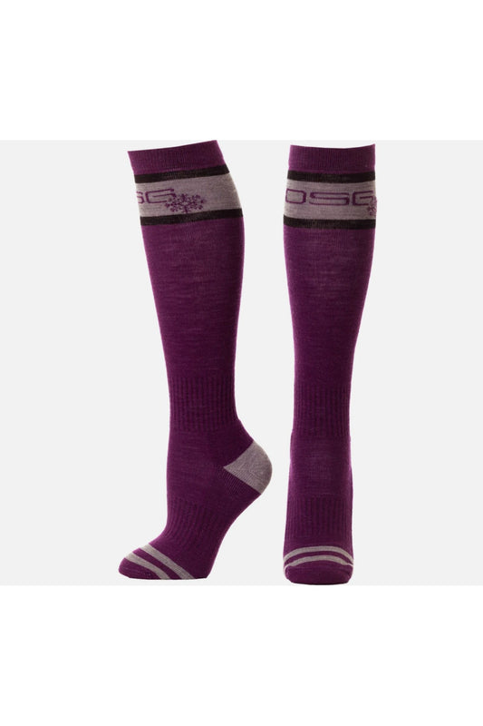 Women's DSG Snowmobile Amethyst Mid Weight Socks 462-0806