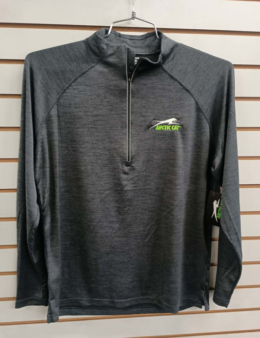 Aircat Black 1/4 Zip Shirt 5326-11