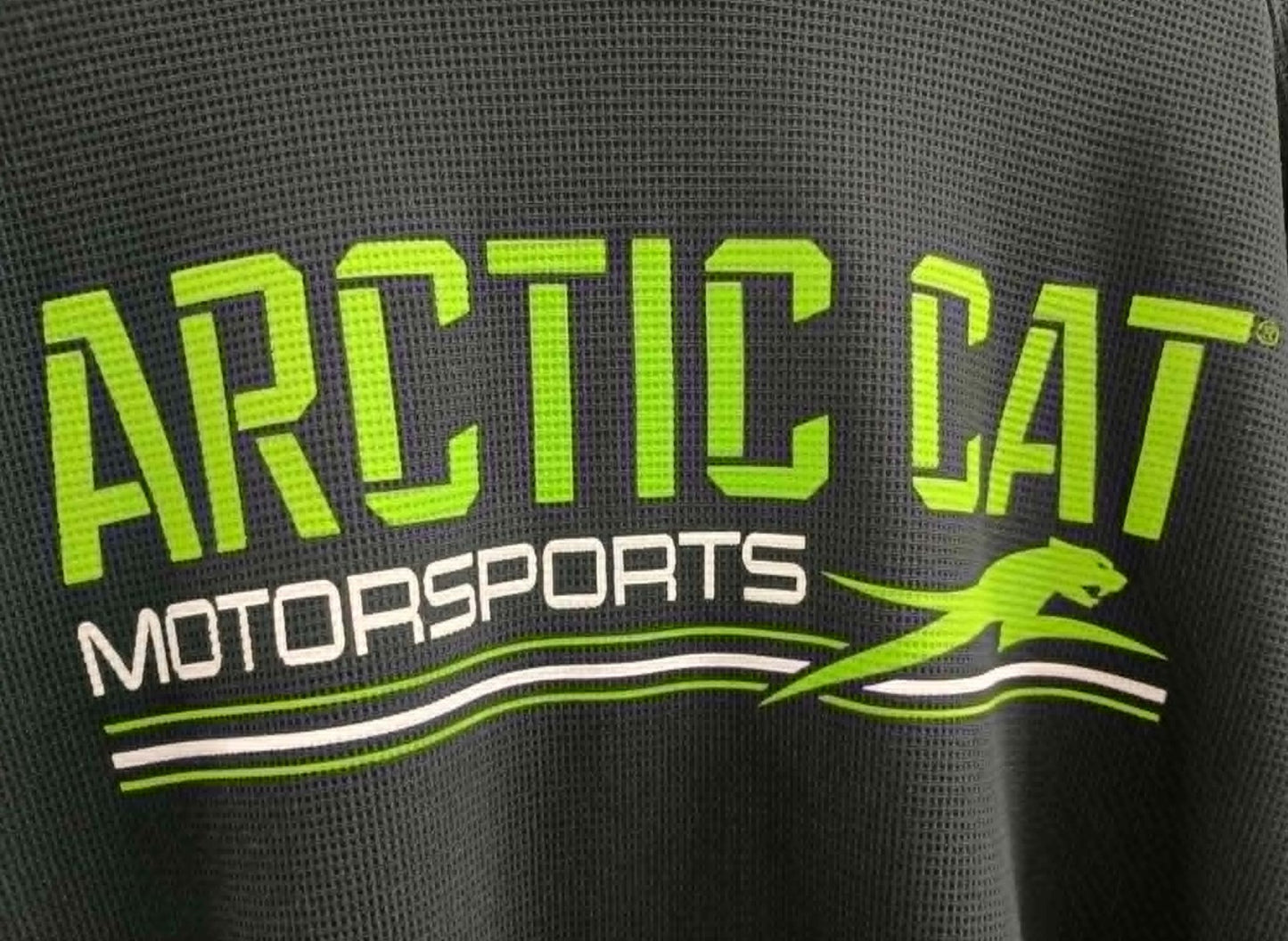 Motorsports Black Waffle Knit Hoodie 5327-05