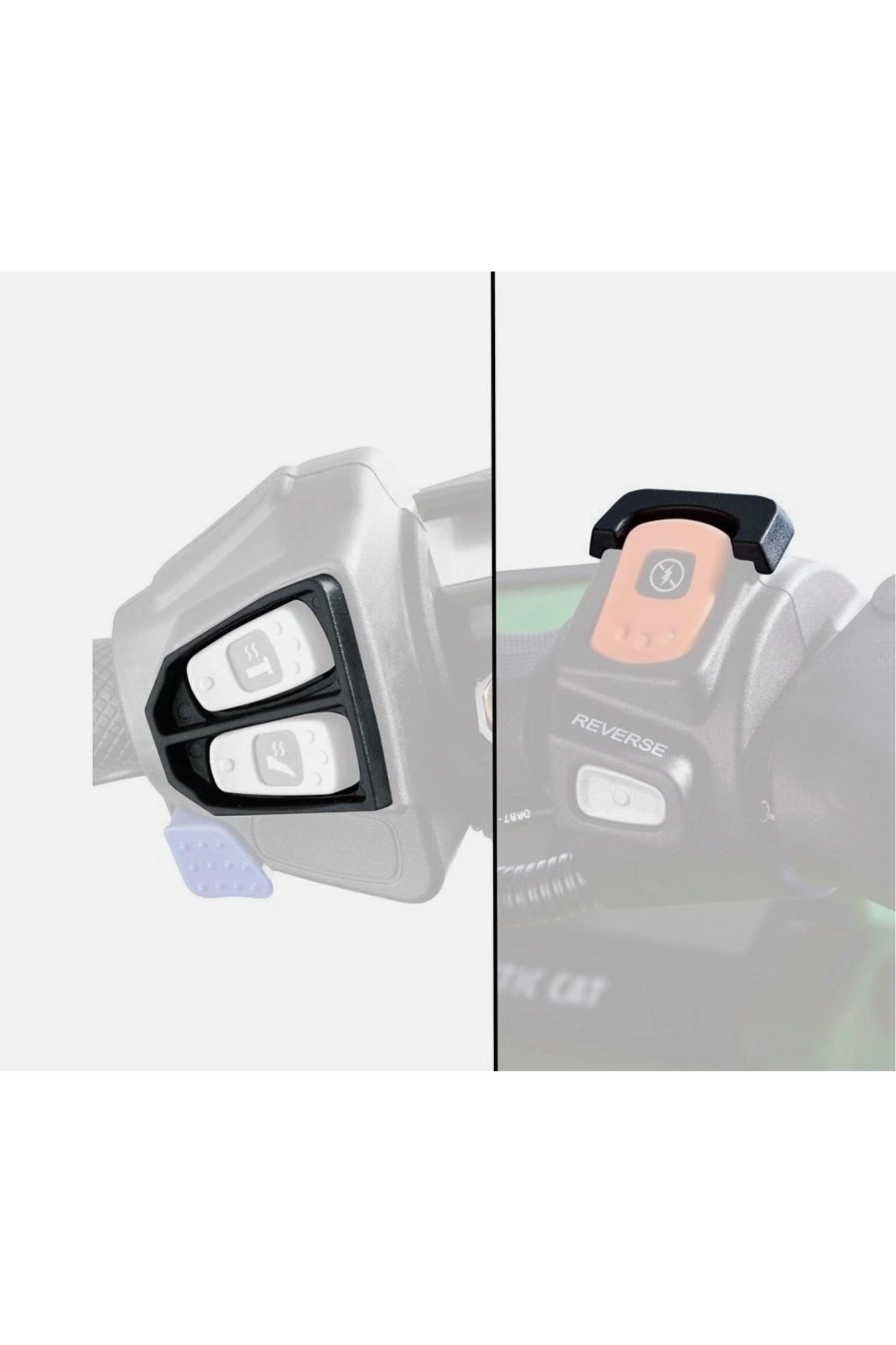 OEM Arctic Cat Snowmobile Control Switch Guards for Kill Switch & Warmers 5639-580