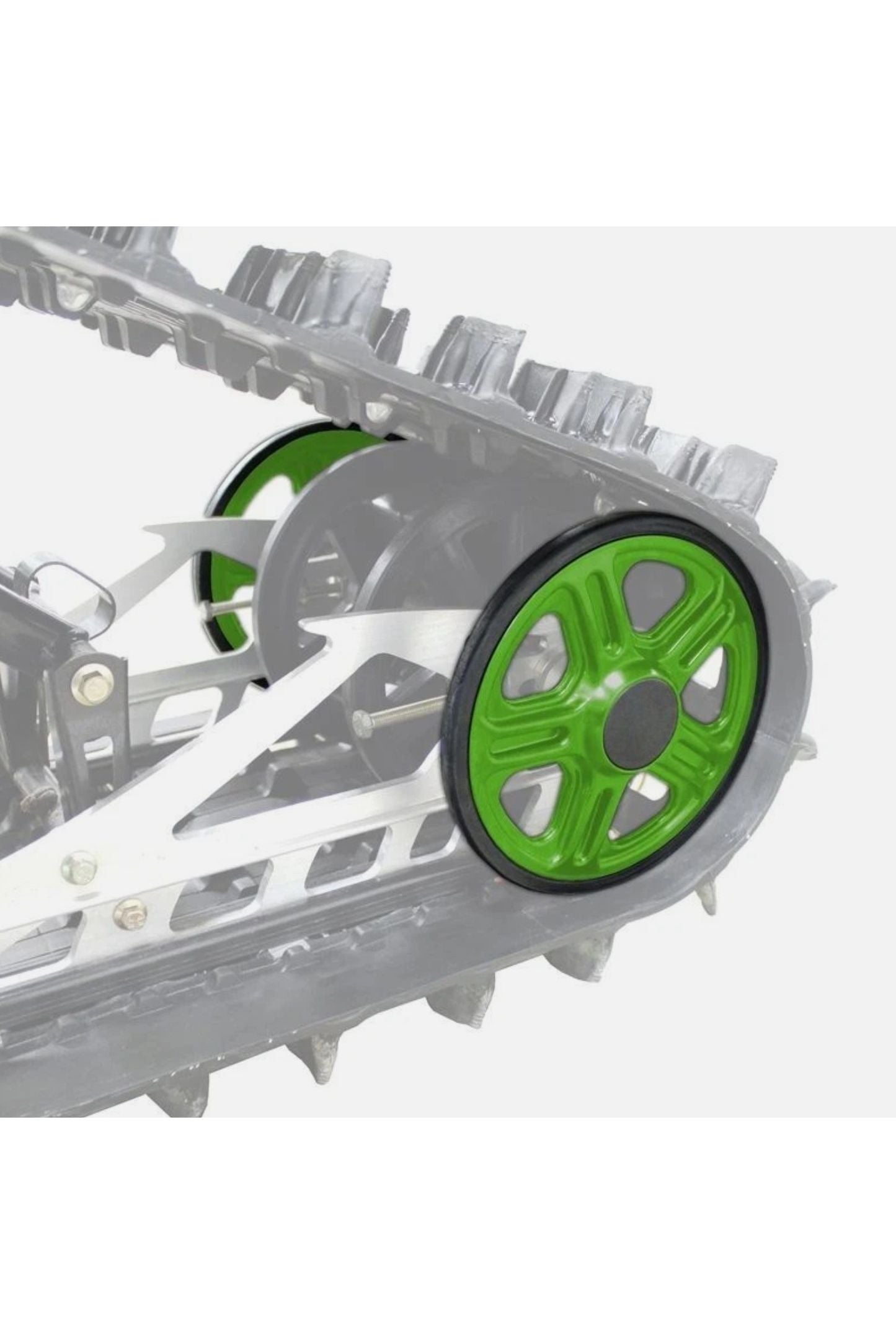 OEM Team Arctic Cat Green Rear Idler Wheel Kit 8" 6639-622