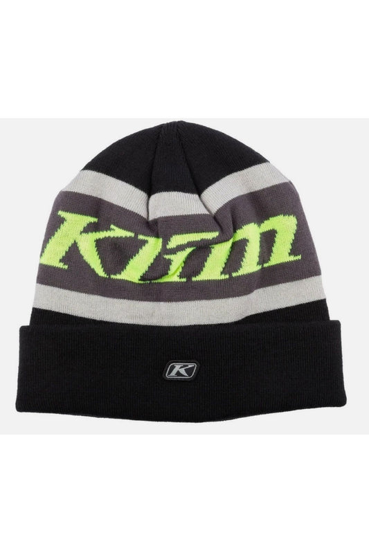 Adult Klim Snowmobile Black Hi Vis Belmont Point Beanie 6730-000-000-005