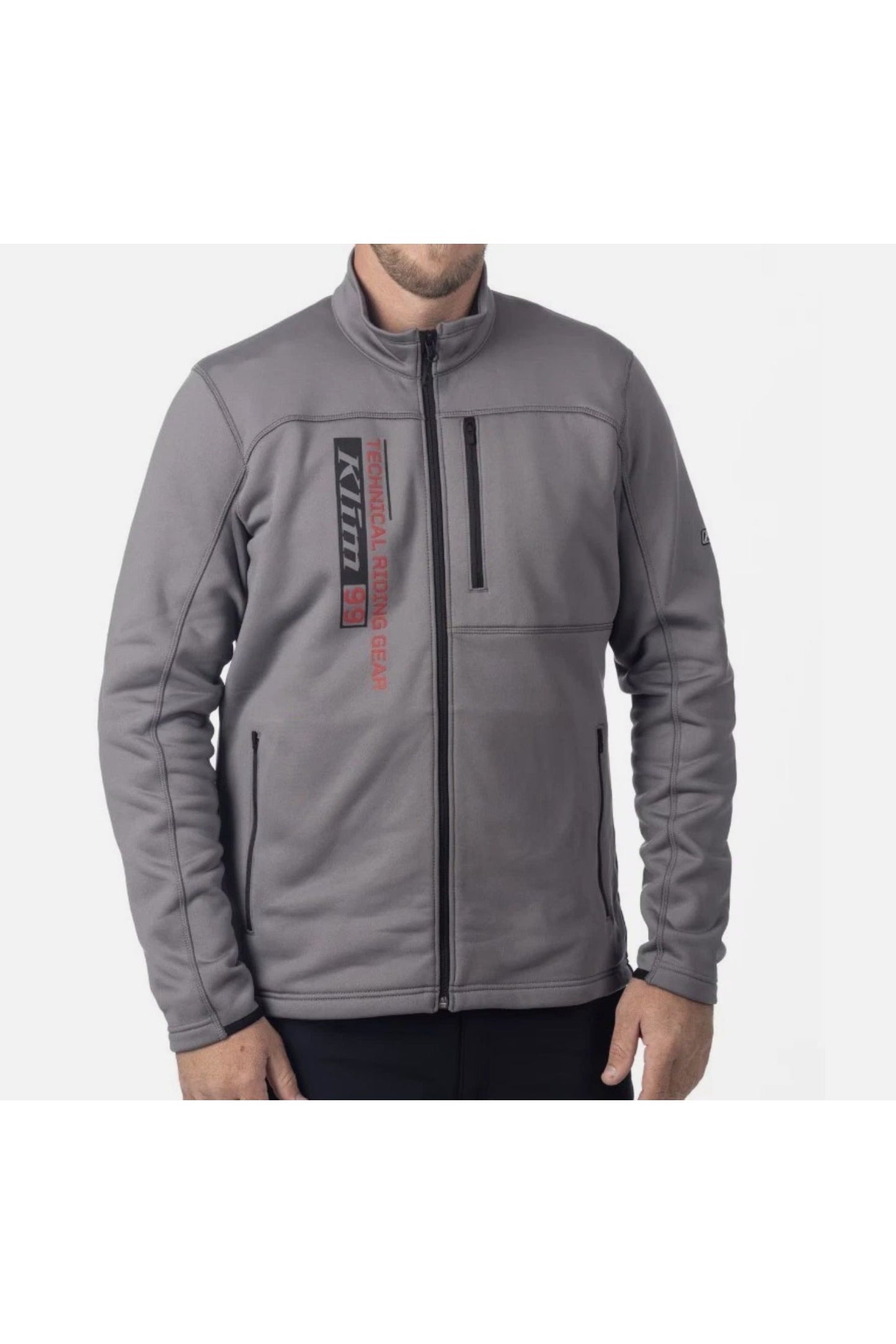 Men's Klim Gray Inferno Graphic Soft Shell Jacket L XL 2X 3X 6792-000-XXX-629