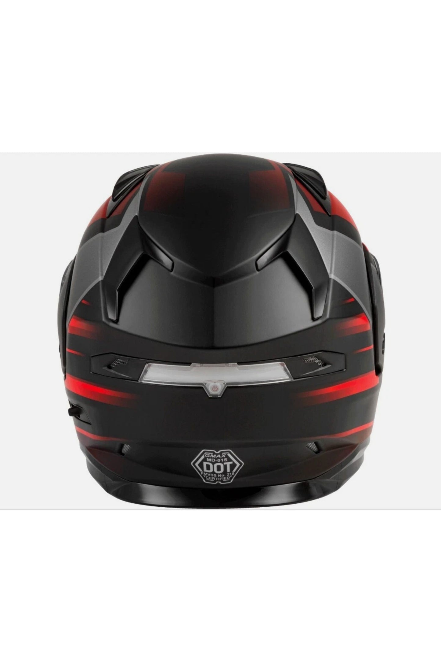 Gmax MD-01S Modular Snowmobile Helmet Matte Red M XL 2X 3X 72-6294