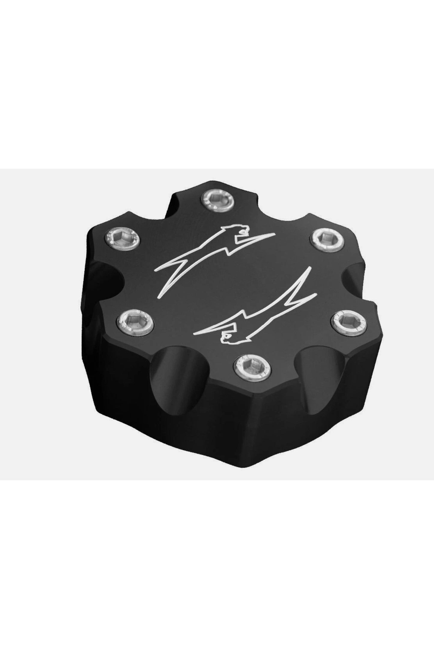 OEM Arctic Cat Snowmobile Black Billet Aluminum Fuel Cap 7639-405