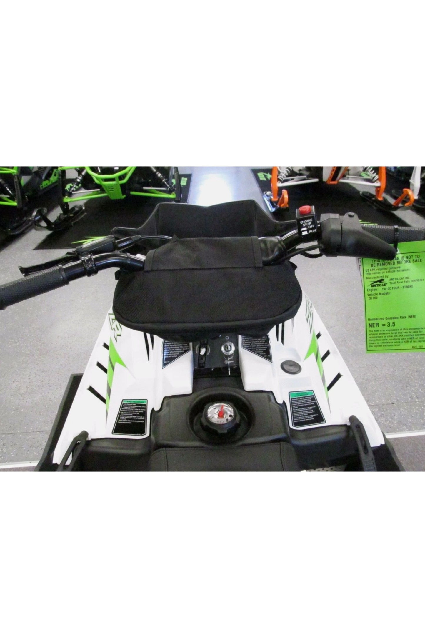 OEM Arctic Cat Snowmobile Handlebar Bag 2018-2026 ZR 200 ONLY 7639-715