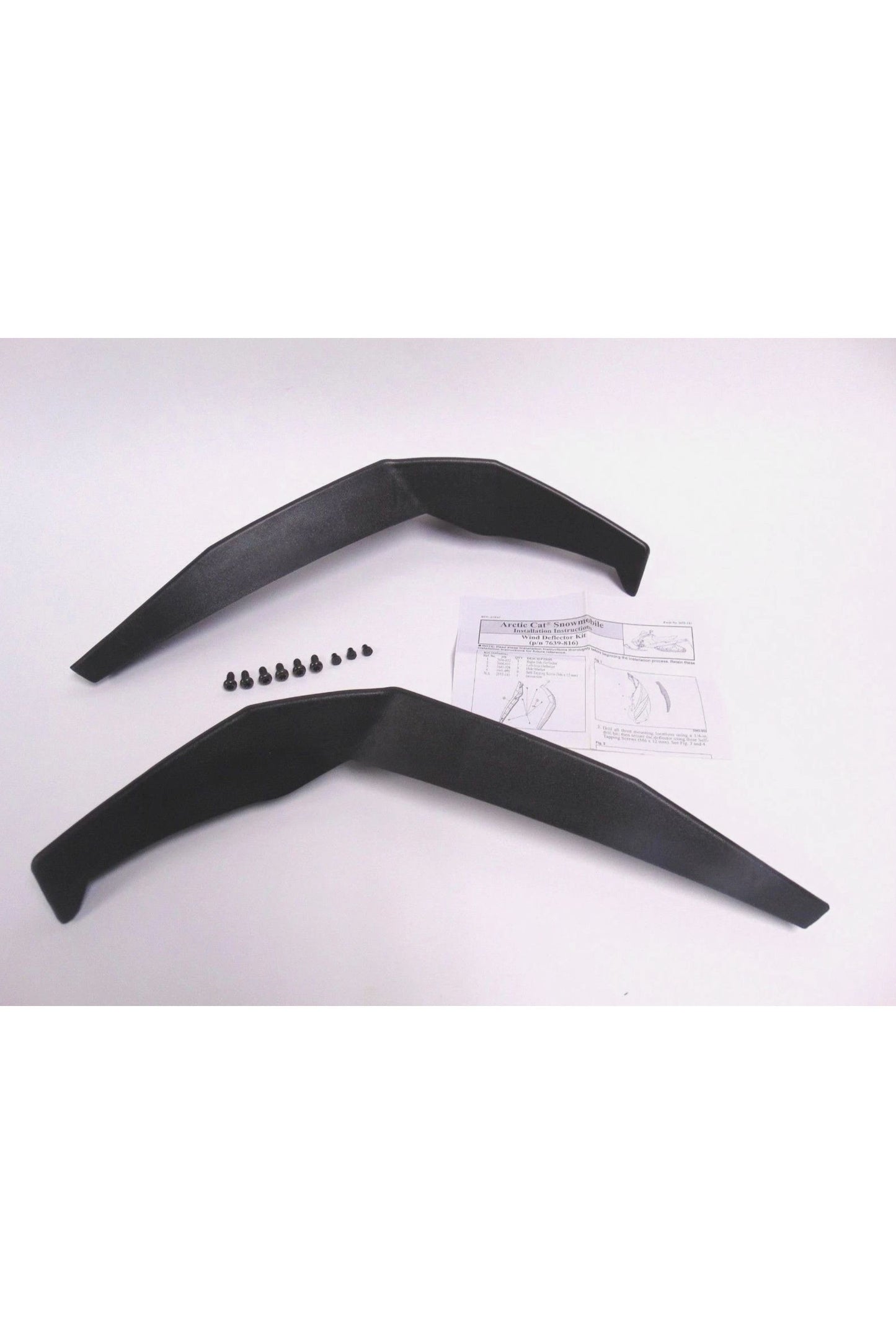 OEM Arctic Cat Snowmobile Side Panel Wind Deflector 7639-816