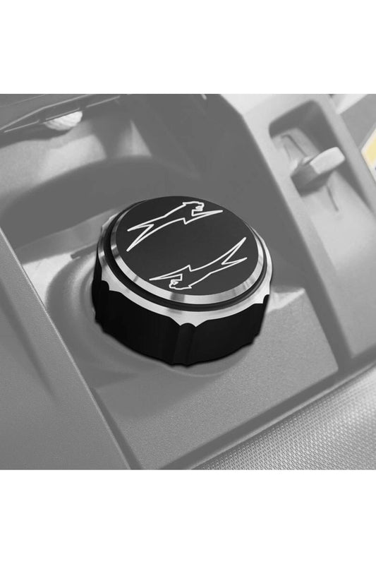 OEM Arctic Cat Snowmobile Black Billet Aluminum Fuel Cap 7639-844