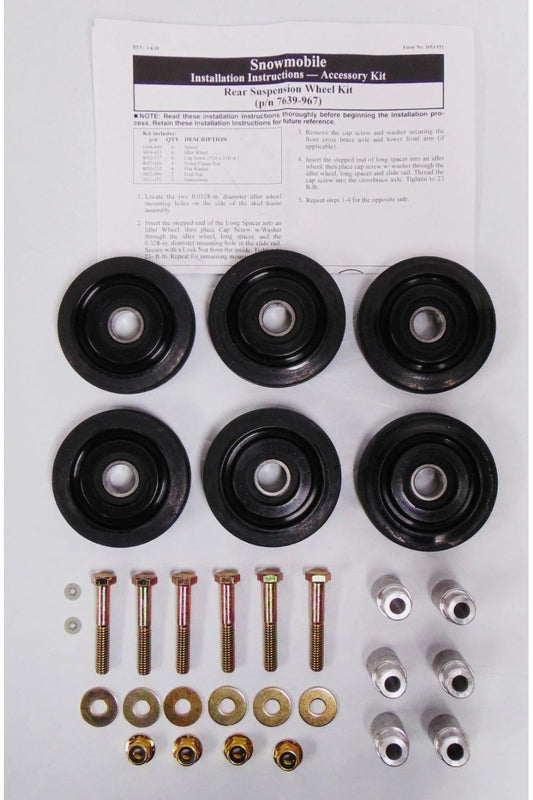 OEM Arctic Cat Snowmobile Rear Suspension Wheel Kit 2000-2026 120 Youth 7639-967