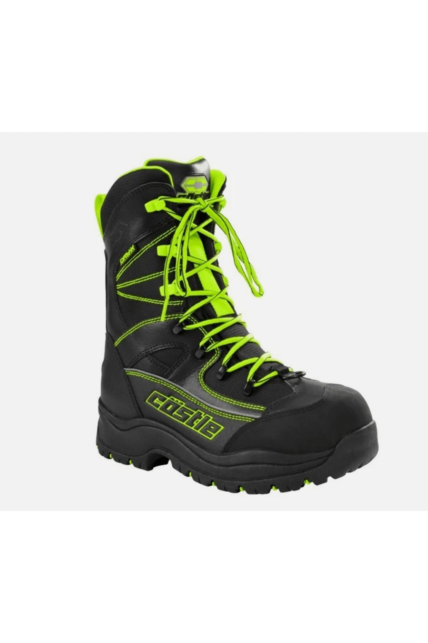 Men's Castle X Hi-Vis Force 2 Snowmobile Boots 10 11 12 13 84-203