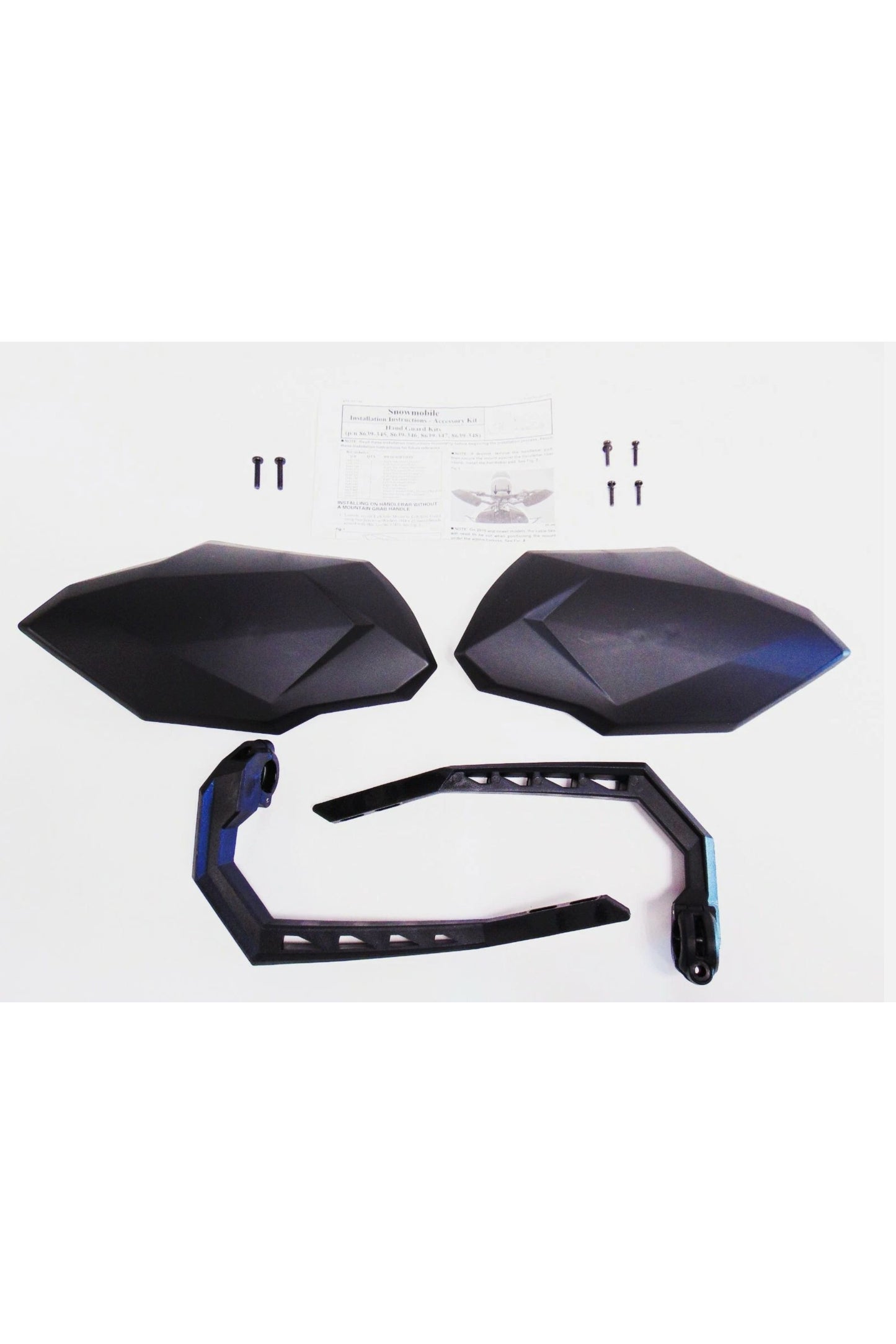 OEM Arctic Cat Snowmobile Black Hand Guards 8639-345