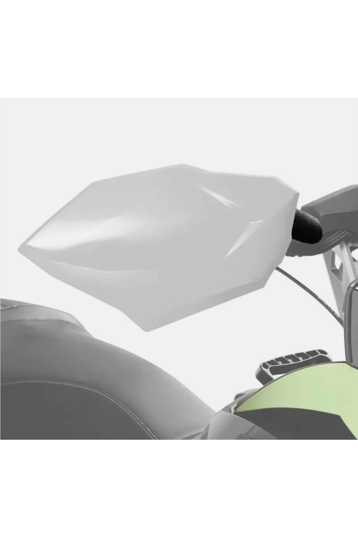 OEM Arctic Cat Snowmobile White Handguards Kit 8639-348