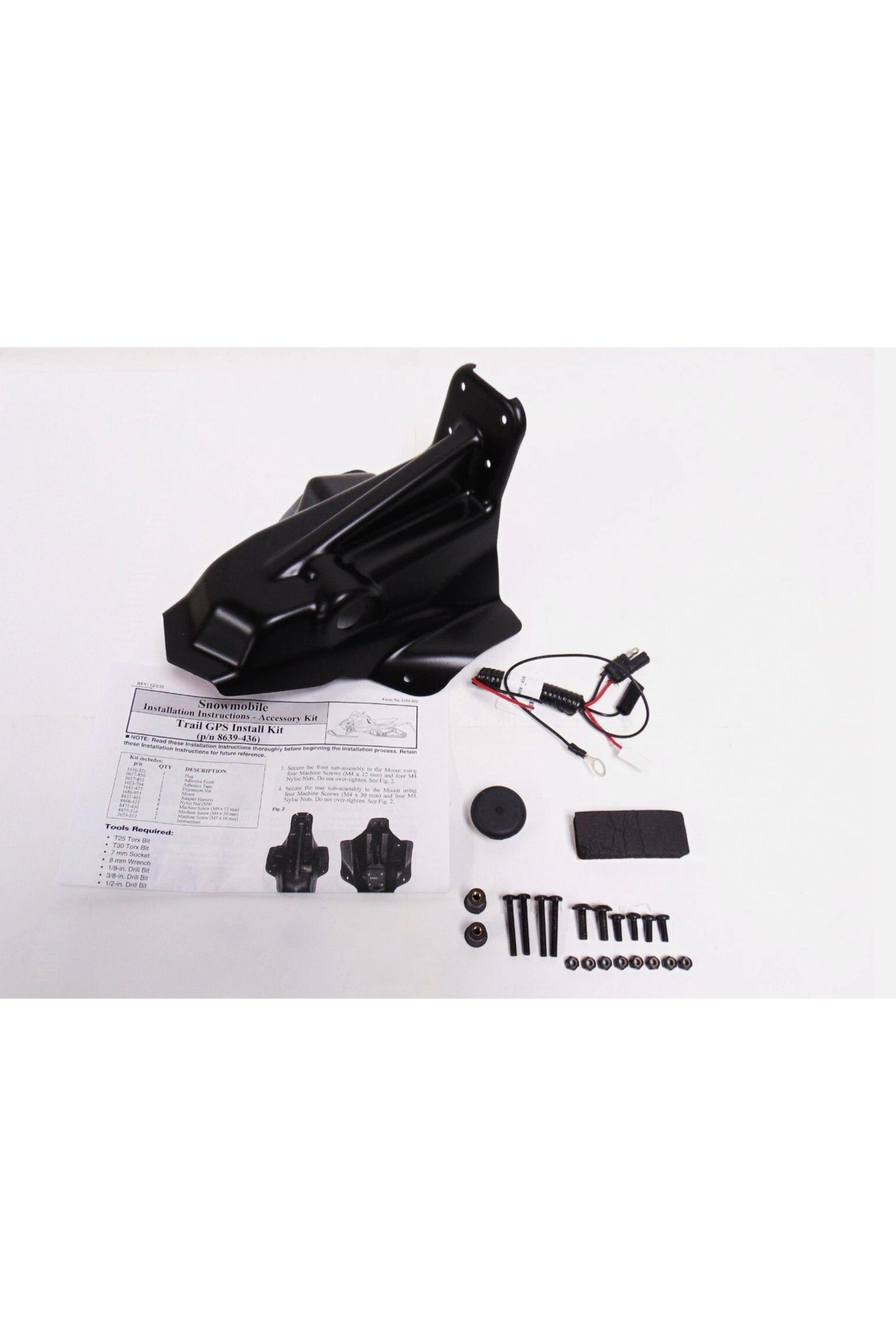 OEM Arctic Cat Snowmobile Trail GPS Install Kit 8639-436