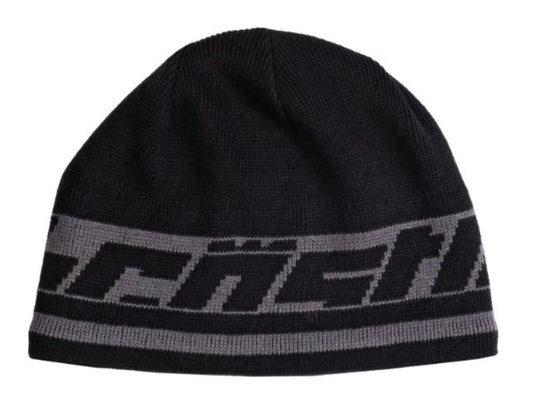 Castle X Charcoal Black Fleece Lined Beanie Hat 98-3277