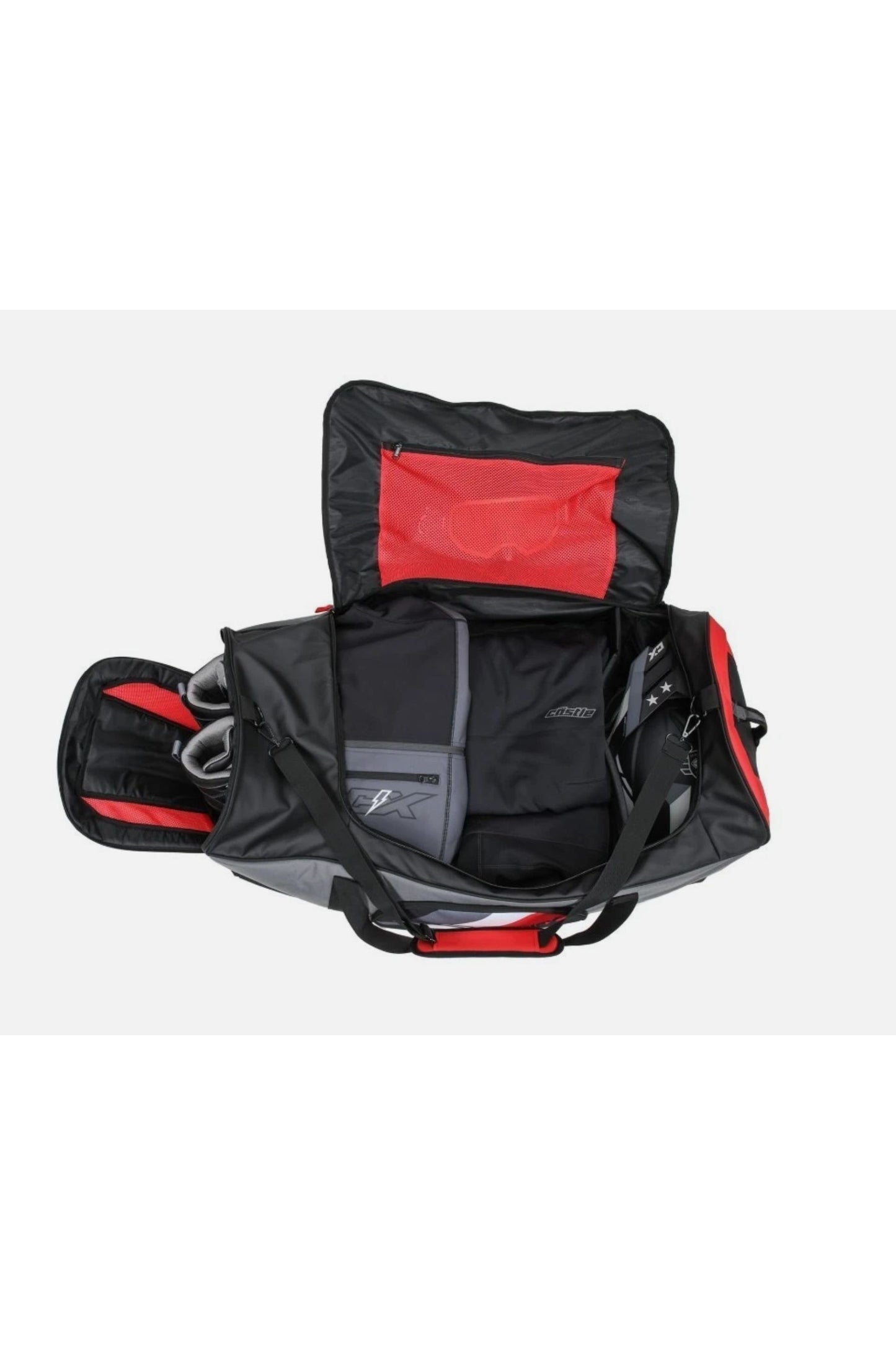 Castle X Red Team Snowmobile Gear Bag 98-4080