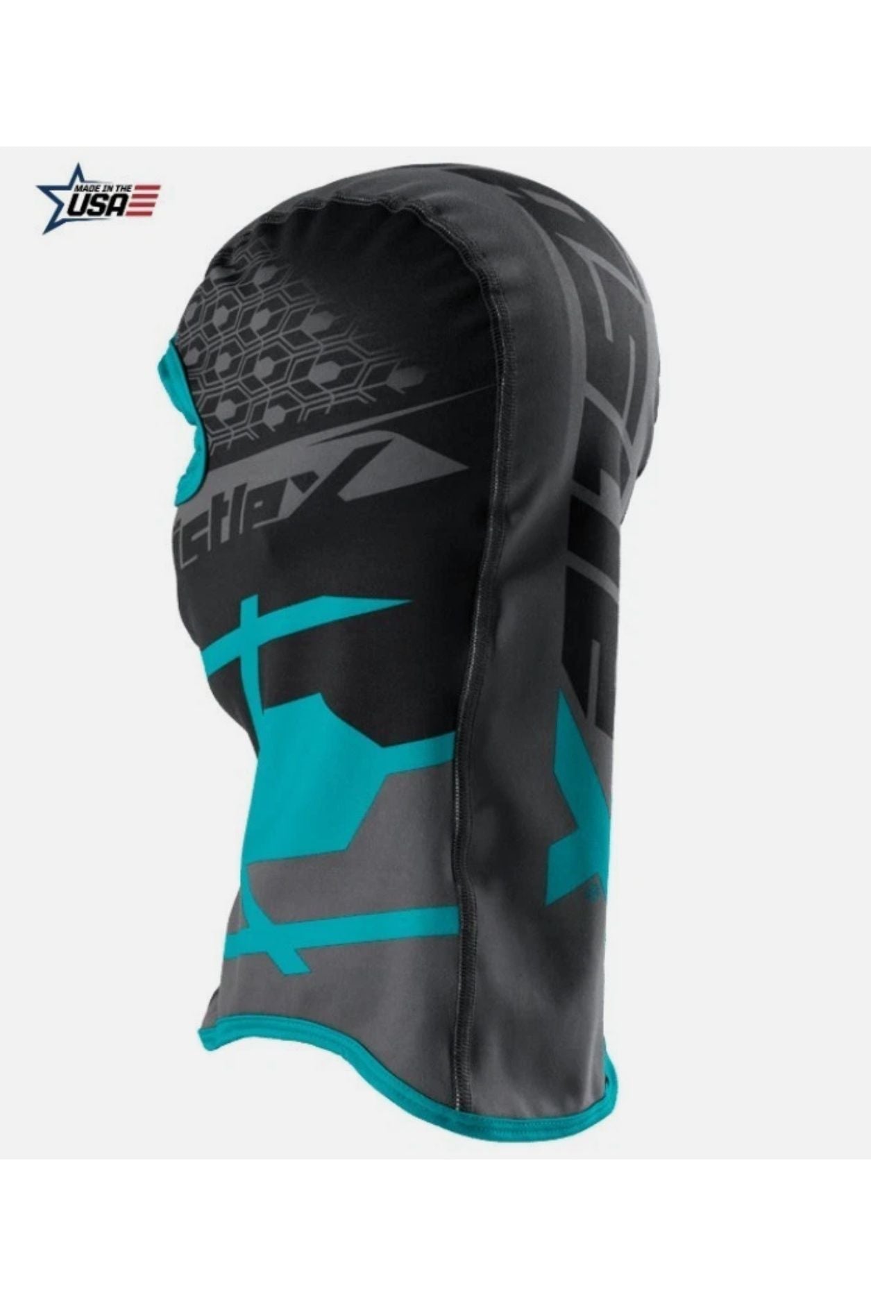 Castle X Icon Turquoise Blue Snowmobile Facemask Balaclava Helmet Size S-XL 77-130B