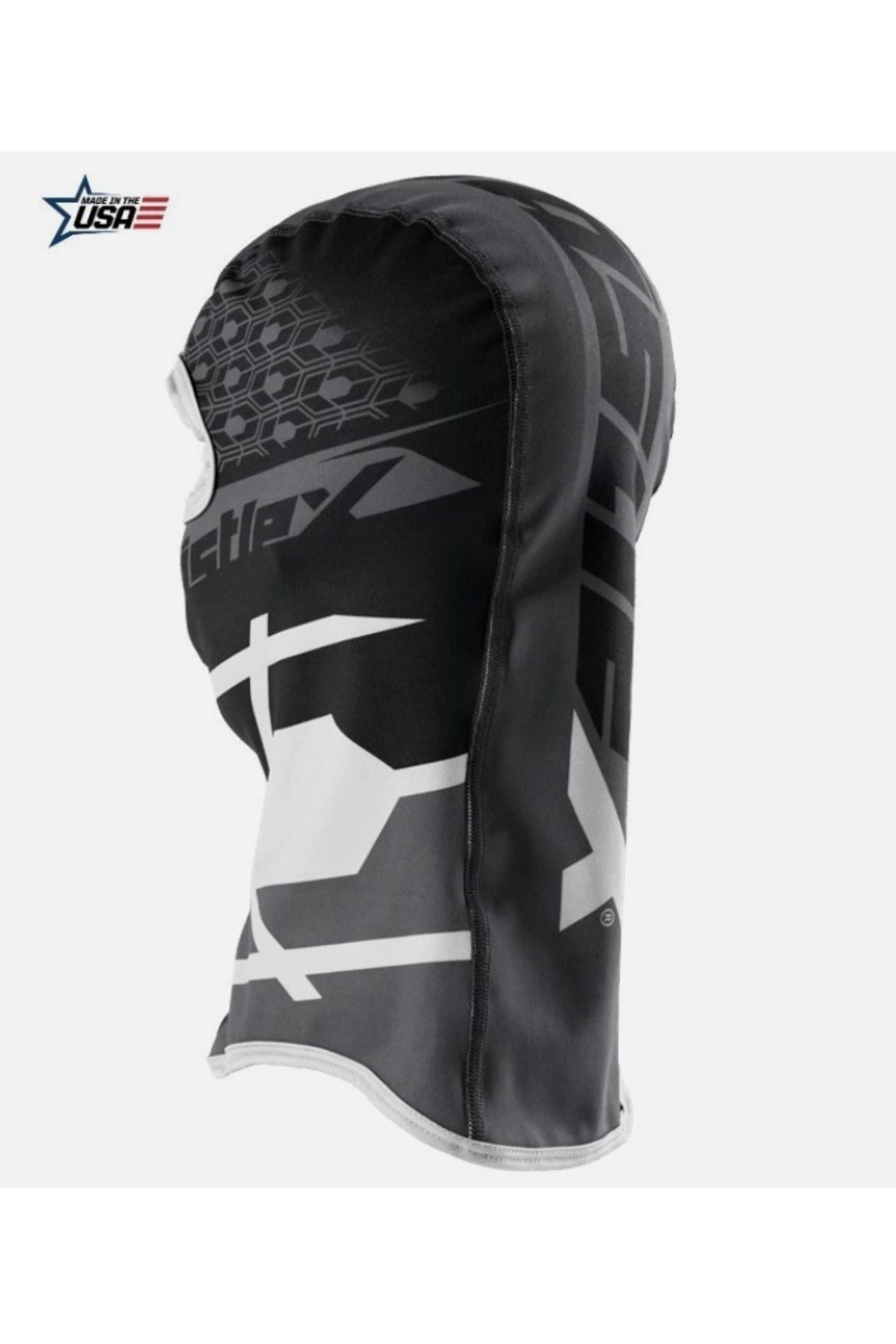 Castle X Gray White Icon Snowmobile Balaclava Facemask Helmet Size S-XL 77-130J
