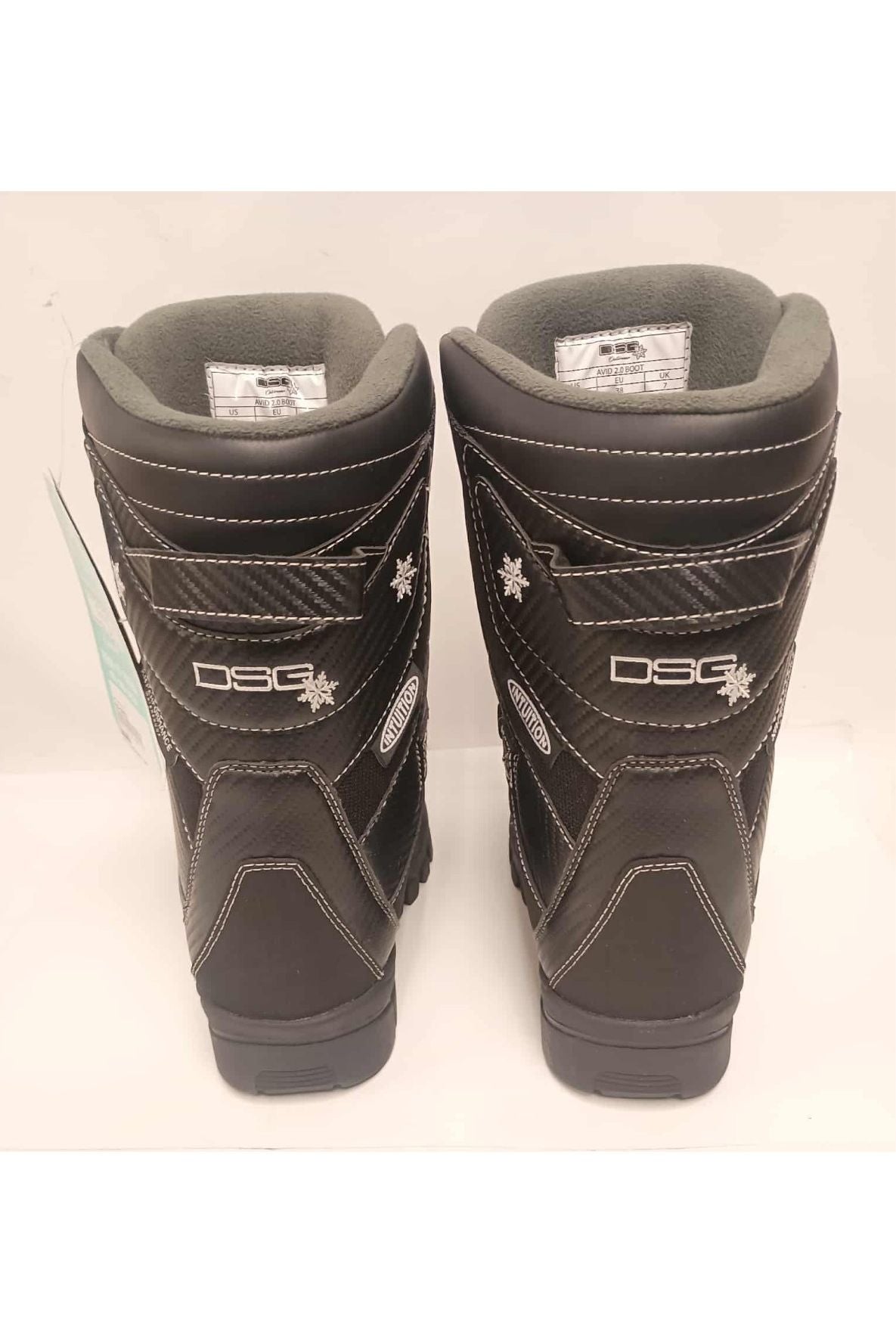 Women's DSG Snowmobile Black Avid Technical Boots 8 9 11 462-890