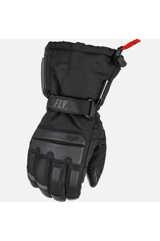 Fly Racing Men's Aurora Snowmobile Gloves Black 363-3892