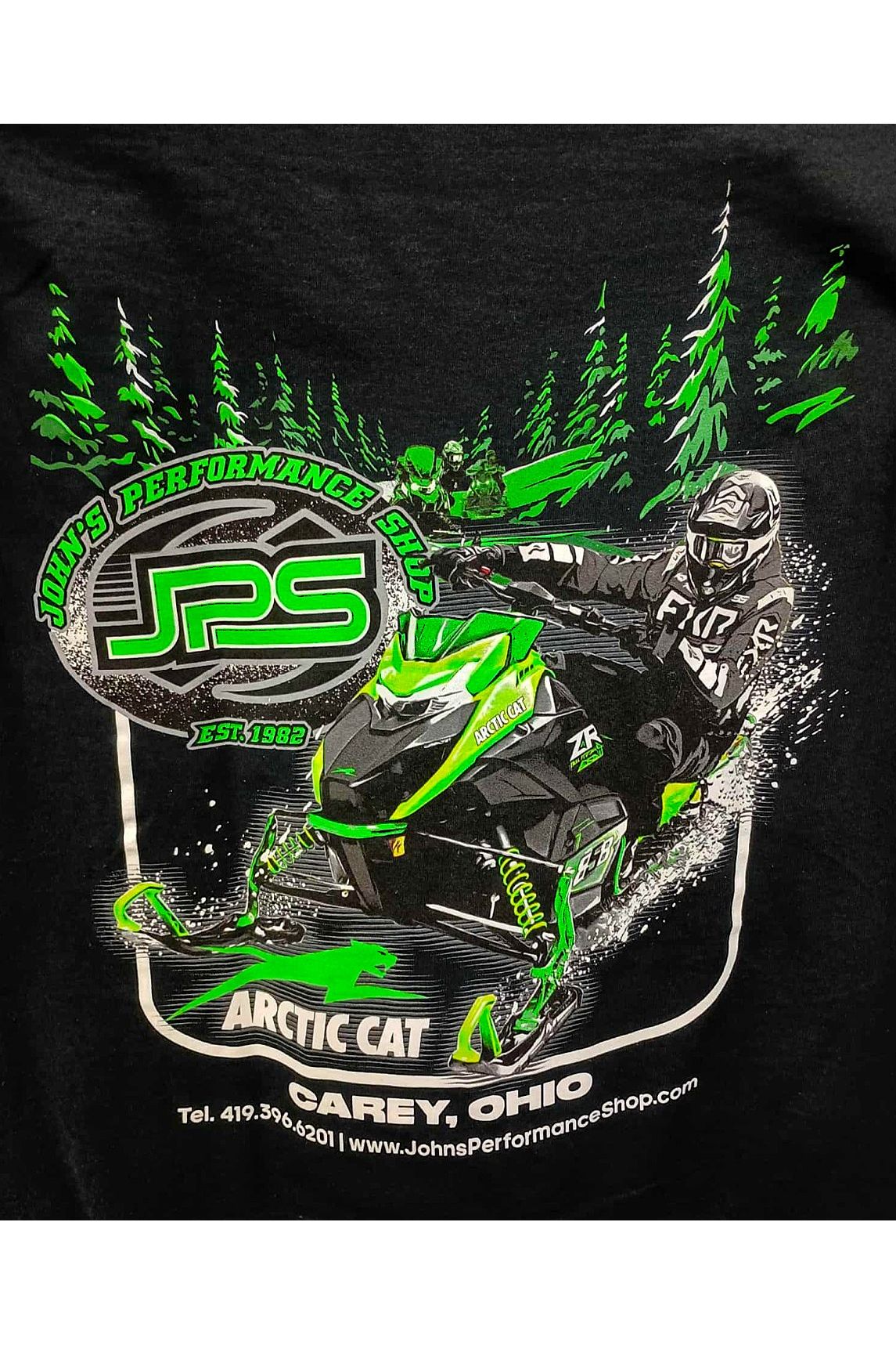 JPS 858 Catalyst Snowmobile T-shirt