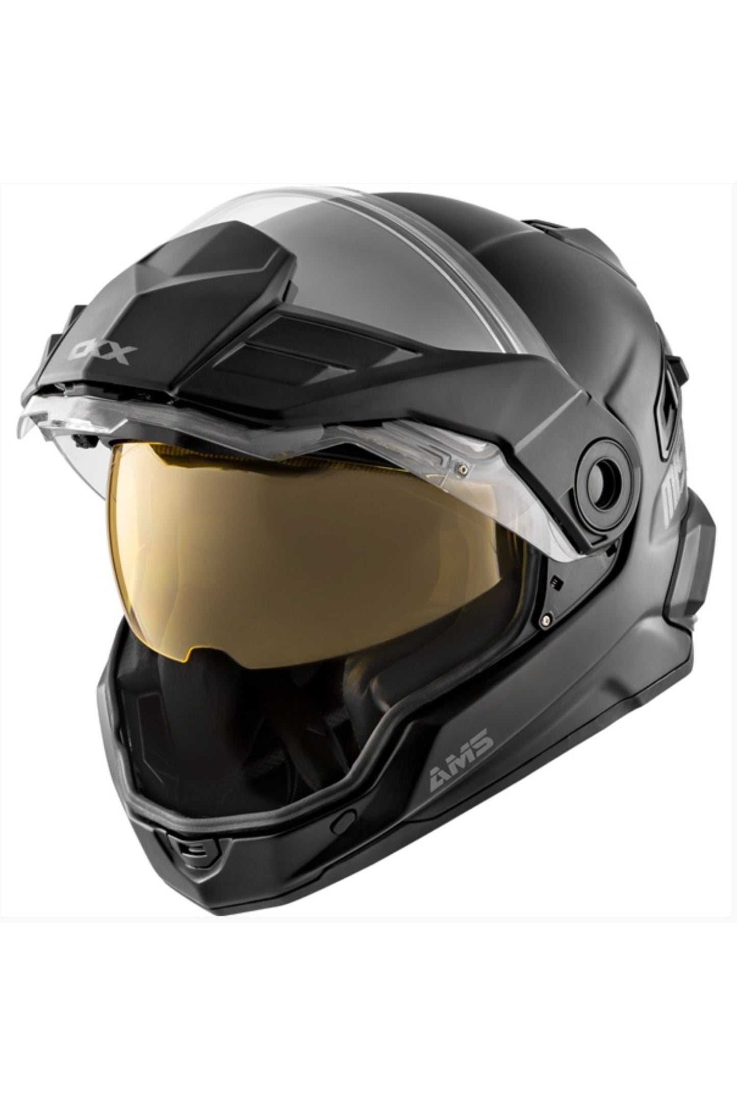 CKX Mission AMS MATTE Black Heated Shield Snowmobile Helmet M L XL 2X 3X 4X 5X 51240