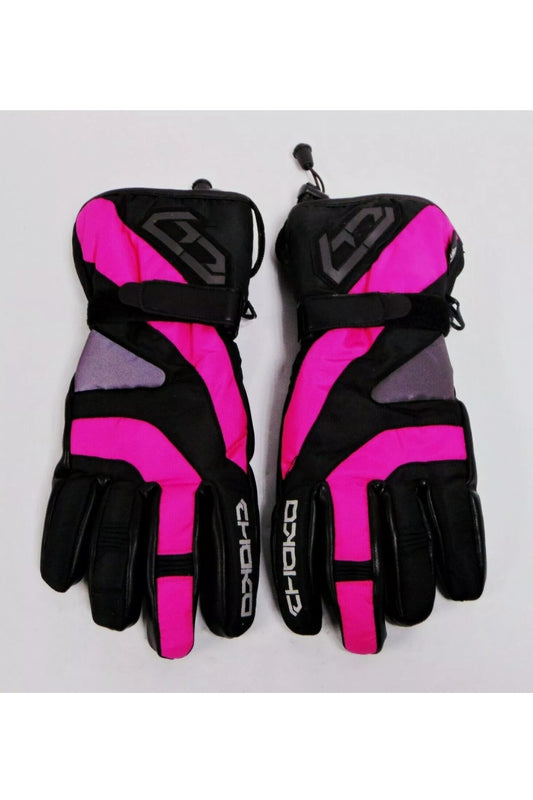 Choko Juniors Fuchsia Pink Snowmobile Gloves XS S M XL (8-18) 225251