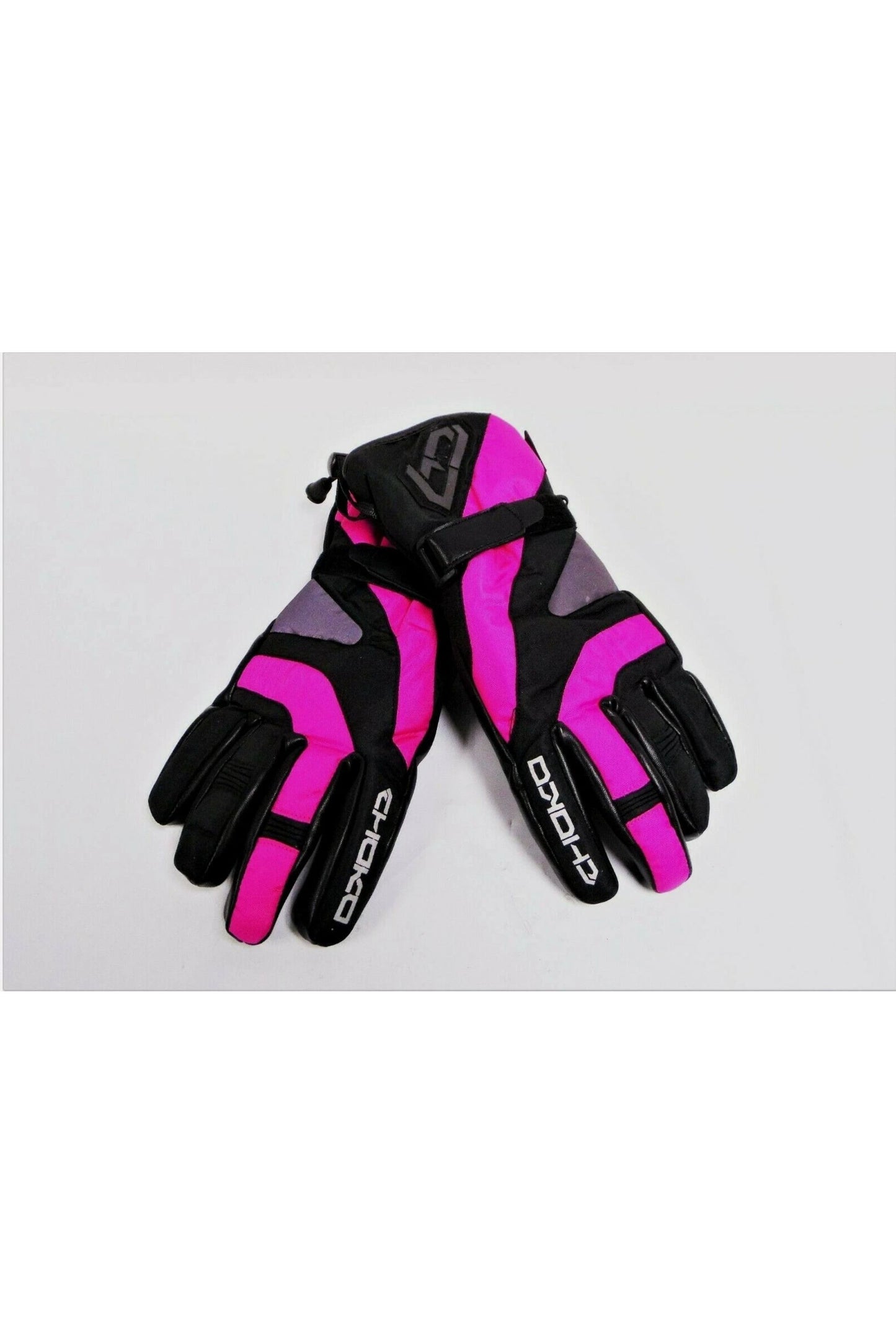 Choko Juniors Fuchsia Pink Snowmobile Gloves XS S M XL (8-18) 225251