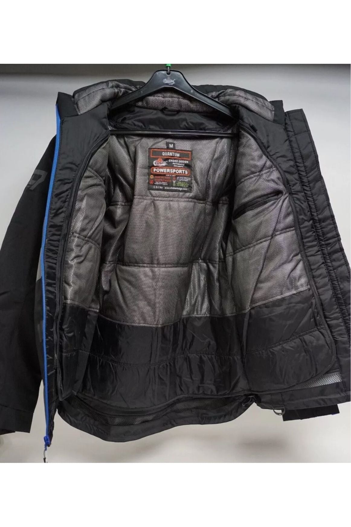 Men's Choko Quantum Floatation Snowmobile Jacket Blue 192121 200