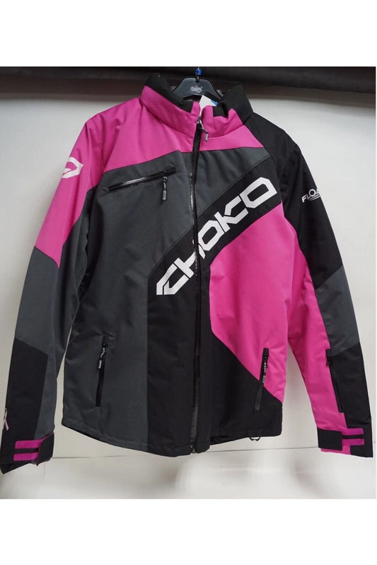 Women's Choko Quantum Snowmobile Jacket Fuchsia Pink  181121 H80