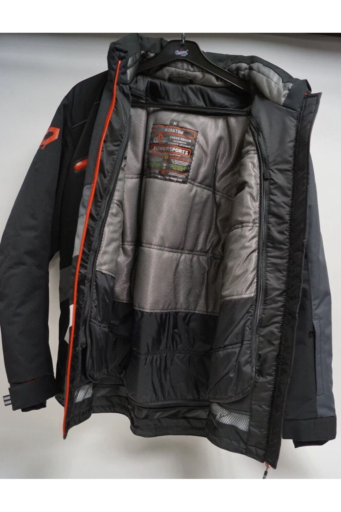 Men's Choko Quantum Floatation Snowmobile Jacket Red 192121 100