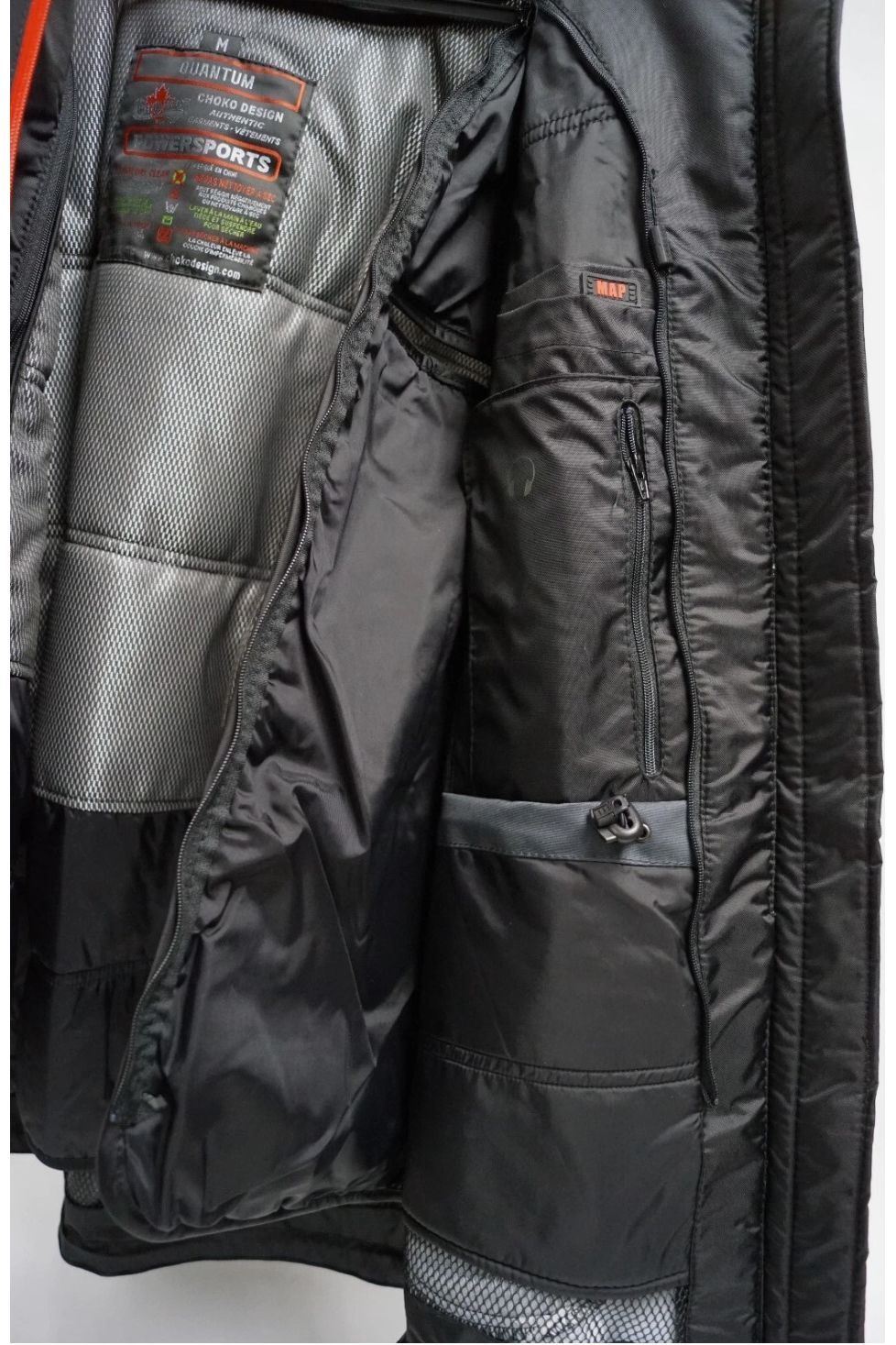 Men's Choko Quantum Floatation Snowmobile Jacket Red 192121 100