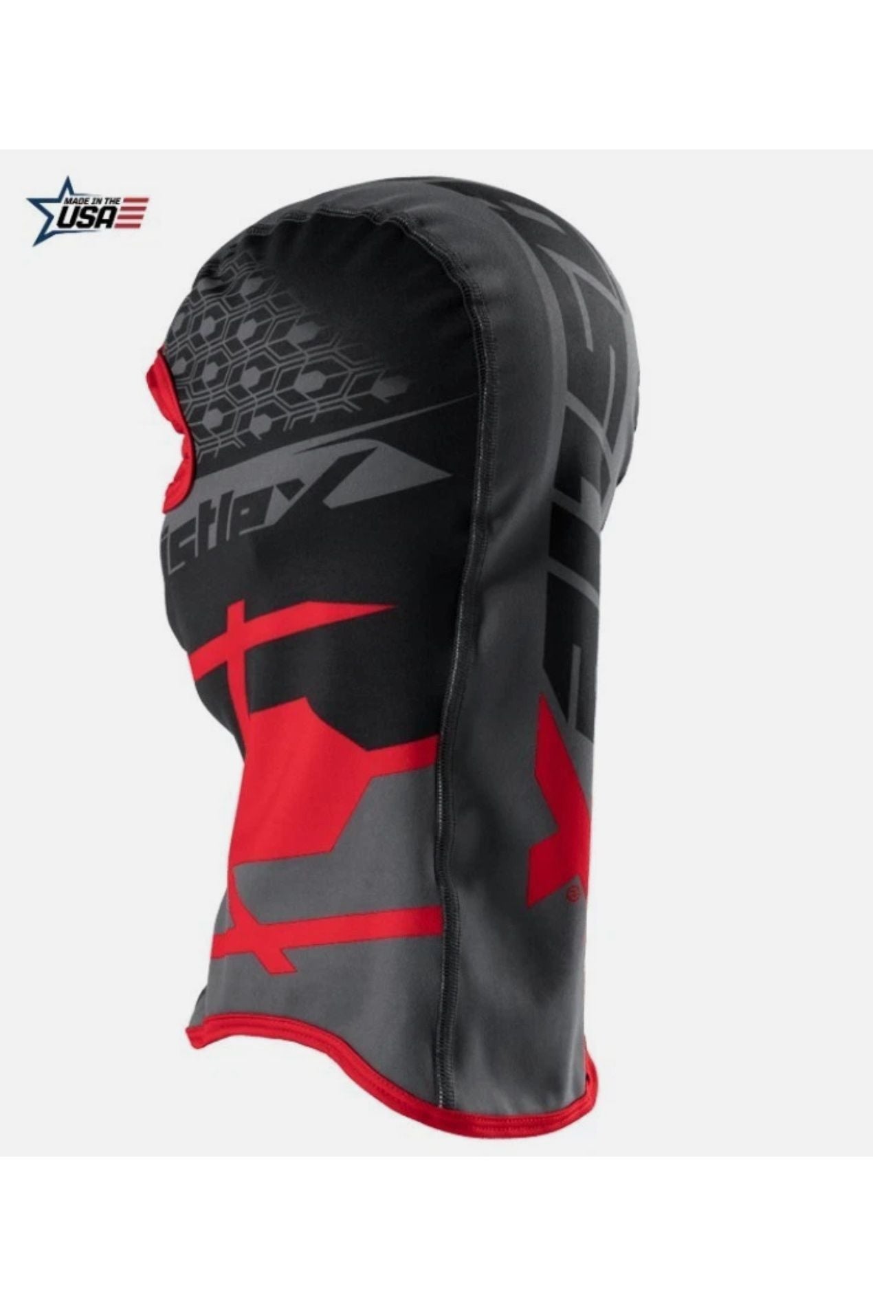 Castle X Icon Red Snowmobile Facemask Balaclava Fits 2X & Up Helmet 77-131A