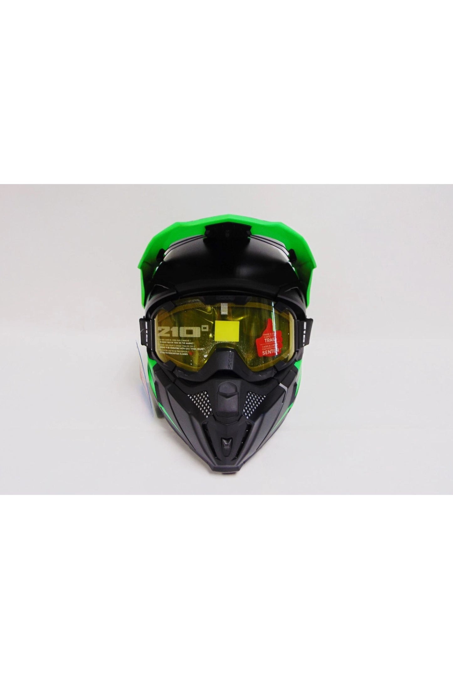 CKX Titan Original Backcountry Snowmobile Helmet Green 51559