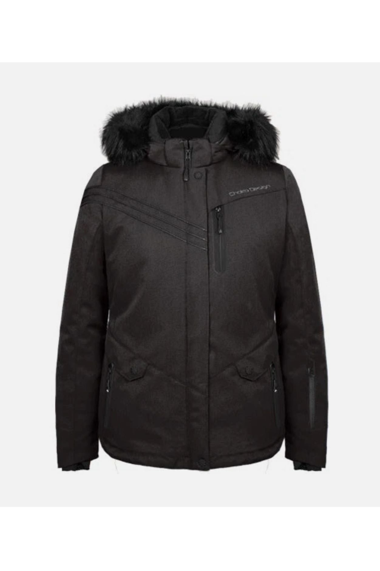 Women's Ladies Choko Black Adventurer Snowmobile Jacket 187121 0