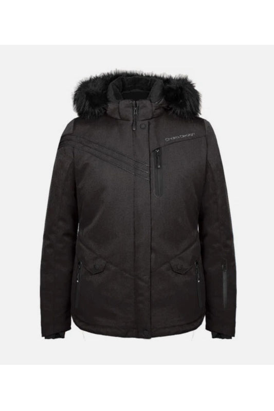 Women's Ladies Choko Black Adventurer Snowmobile Jacket 187121 0