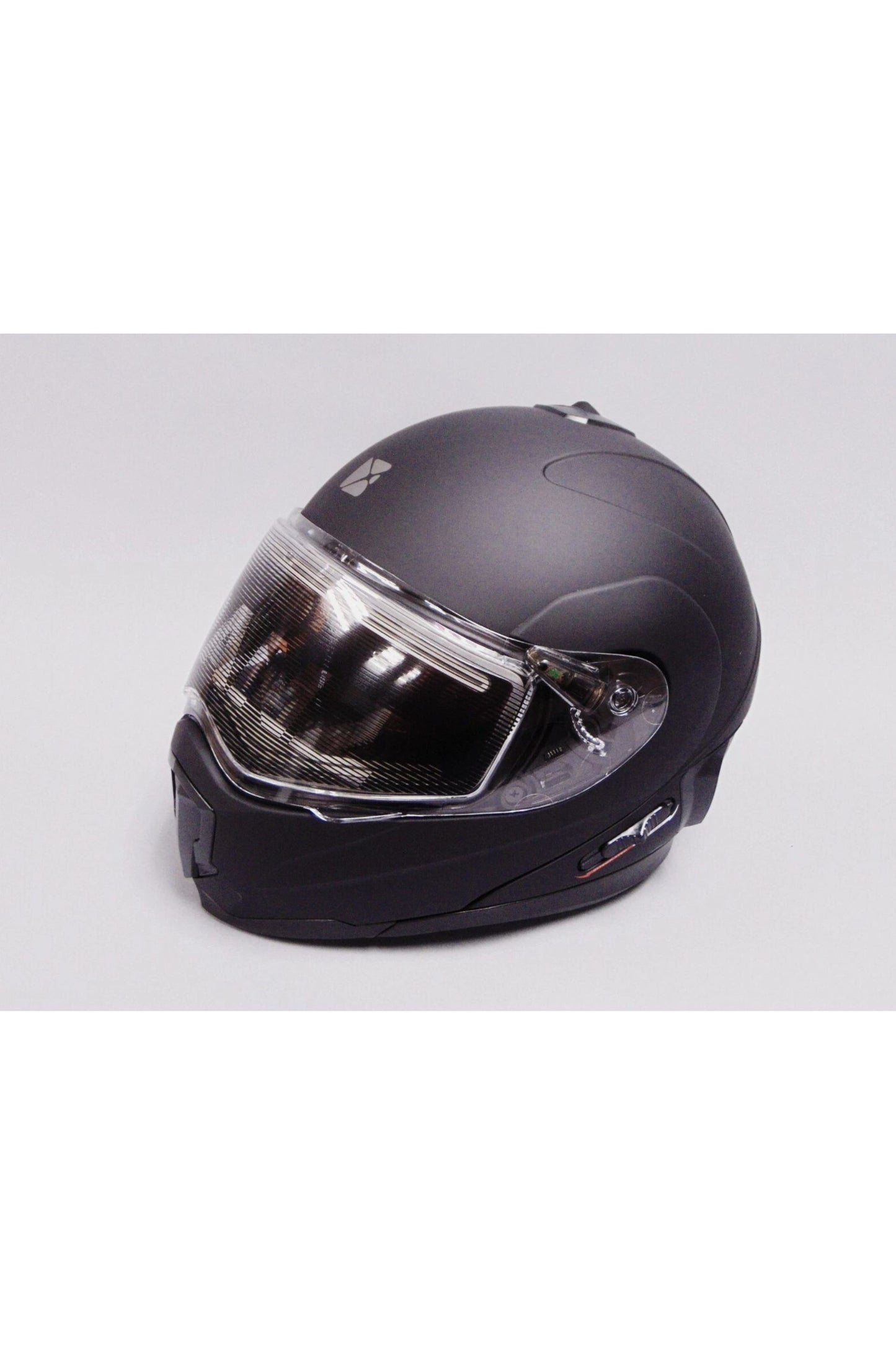 CKX Tranz 1.5 AMS Matte Black Modular Snowmobile Helmet w/ Heated Shield 51258